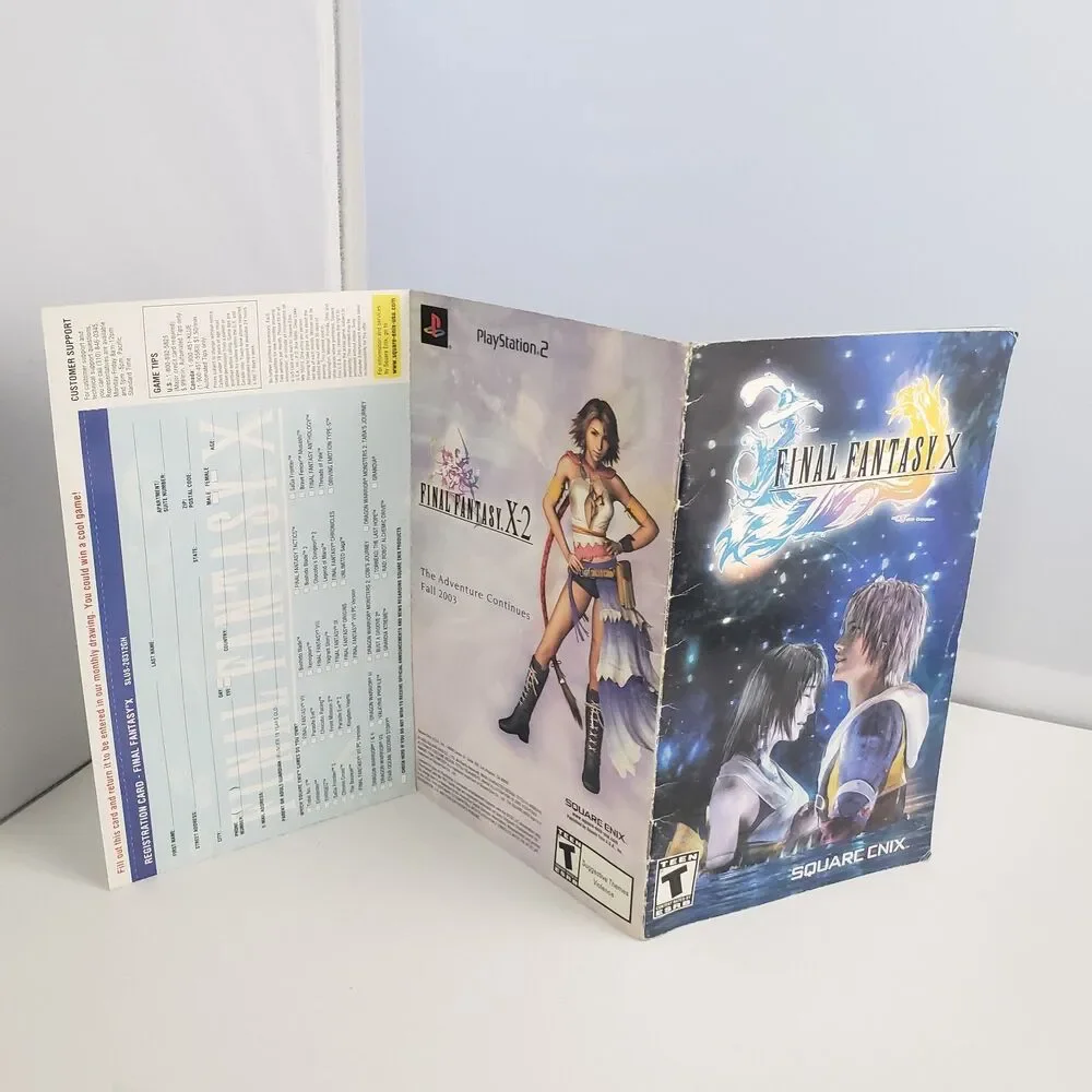 Final Fantasy X PS2 Greatest Hits Playstation 2 2001/2002 CIB Free Shipping